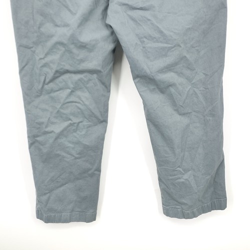 LL Bean Herren Größe Large Hose Khakis Chinohose 28" Schattengrün Stretch gerades Bein - Bild 7 von 8