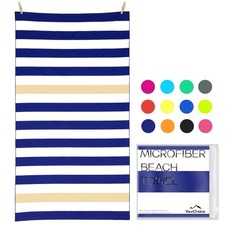 Microfiber Quick Dry Sand-Free Beach Towel Oversized Compact Absorbent