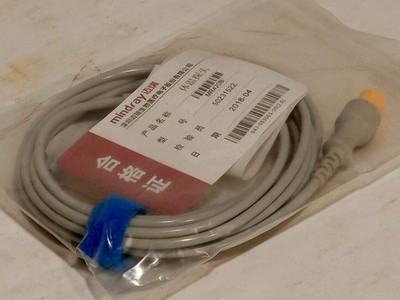 Mindray MR420B temperature probe extension cable for patient monitor, OEM new