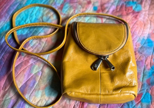 Hobo International Farn Leder Umhängetasche senfbraun gebraucht, in einwandfreiem Zustand - Bild 4 von 14