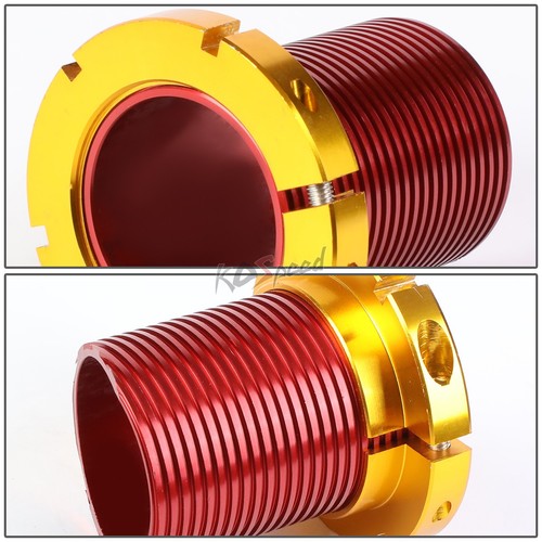 4Pcs Front+Rear 1"-4" Lowering Coilover Kit w/White Spring for 12-15 Honda Civic - Bild 3 von 5