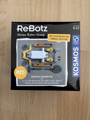 KOSMOS ReBotz - Pitti der Walking-Bot Roboter Experimentierkasten Bots Spielzeug - Bild 2 von 6