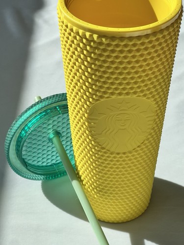 Vaso Starbucks Tachonado Colección Hawaii Amarillo Verde Piña 24oz - Imagen 1 de 10