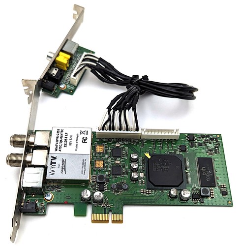 Hauppauge WinTV-HVR-2255 Dual TV Tuner Hybrid / Video Capture Card PCIe - Tested - Picture 1 of 15