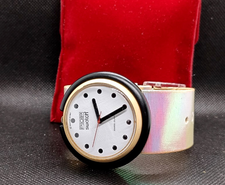 Unisex POP &amp; SWATCH Watch-VGC Working Vintage - vintagewatches.pk