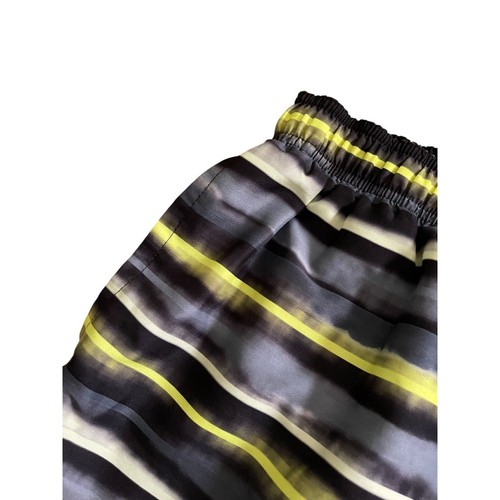 XXL Nike Swim Trunks Shorts Elastic Waist Drawstring Stripes Zip Pocket 11" - Picture 4 of 12