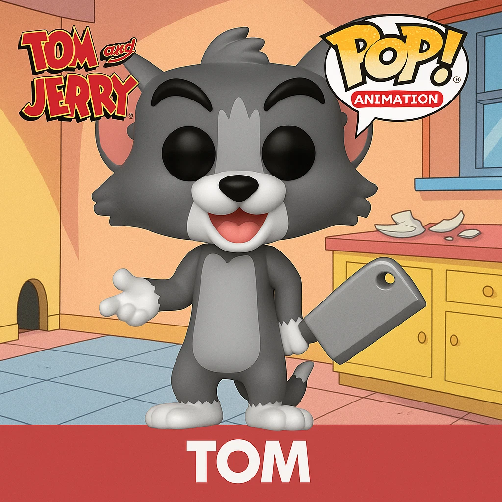 Jerry with Mallet Pop #1097 Pop TV: Tom and Jerry Vinyl Figure (Bundled with EcoTek Protector