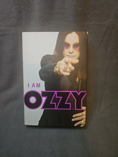 Ozzy Osbourne SIGNED AUTOGRAPHED I Am Ozzy HC Autobiography 1st Ed Print Sabbath