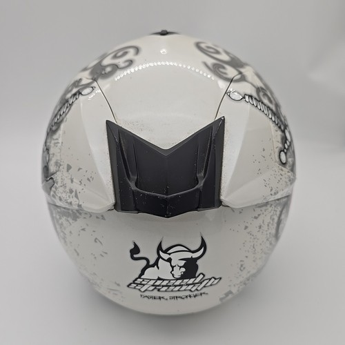 Little Miss Dangerous Speed & Strengths Mode SS-1000 Size SM Motorcycle Helmet - Foto 15 di 24