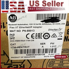 New AB 1794-AENTRXT Flexlogix EtherNet/IP Adapter 1794AENTRXT US Free Tax