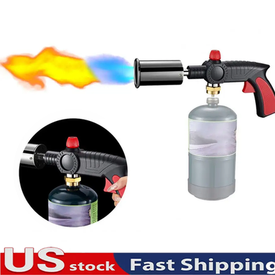 #ad Kitchen Cooking Grill Propane Torch Searing Charcoal Camp Fire Starter Outdoor $25.98