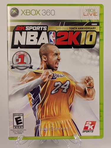 NBA 2K10 : Tenth Anniversary Kobe Bryant (Xbox 360)➡️CIB  -Tested - Near Mint 📀 - Picture 1 of 5