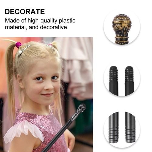 1Pz Costume Bastone da Passeggio Elegante Prop Stick Vestito Bastone Accessorio Costume - Foto 4 di 12