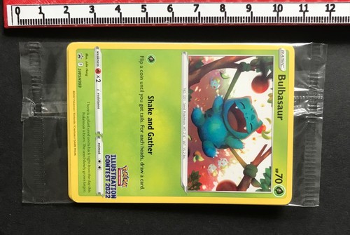 Bulbasaur Pokemon Illustration Contest 2022 SWSH303 SWSH304 SWSH305 PROMO NEW - Picture 8 of 8