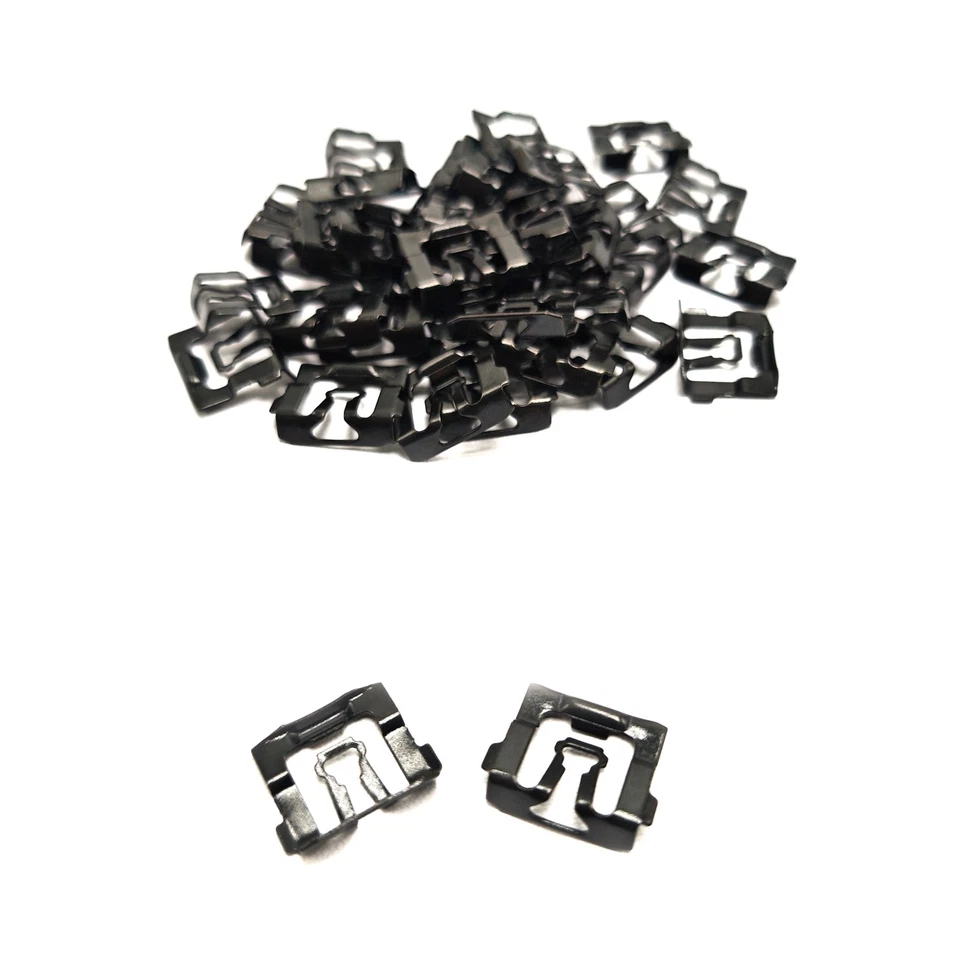 40pc C5ZZ6543413-B Windshield Trim Molding Clips For Ford F150 F250 F350 0269550 Foto 3 de 4