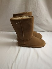 Bearpaw Suede Sheepskin Wool Lining Kids US 4