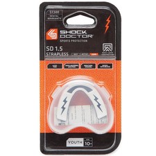 Shock Doctor SD V1.5 Youth Mouthguard Black & White Brand New