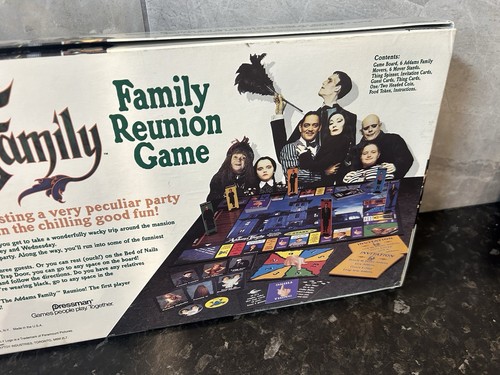 The Adams Family, Family Reunion Game 1991 Pressman New old stock Unused - Picture 7 of 23