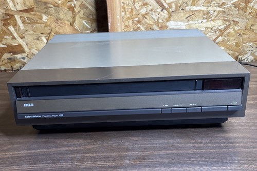 RCA SJT-090 CED Videodisc Player Selectavision “AS IS FOR PARTS” Powers On Hums - Picture 2 of 16