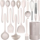 Silicone Cooking Utensils Set - 446°F Heat Resistant Kitchen Utensils,Turner ...