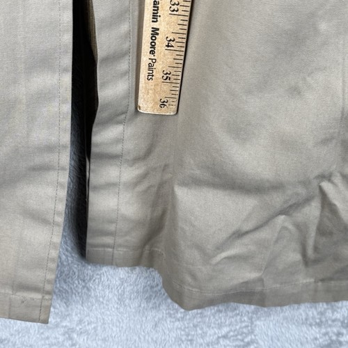 Vintage 70s London Fog Trenchcoat Herren 44 R hellbraun Fleecefutter Old Money Castial - Bild 14 von 15