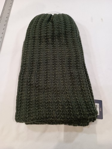 G.H. Bass Chunky Rib Knit Scarf | Male | Olive | Unsized Item - Picture 3 of 8