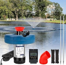 Pond Fountain Aerator 750W -Pond Fountain -1HP 15000 GPH Floating Aerator Pump-1
