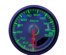 Defi Link Meter 60mm Electronic Oil Temp Gauge White Green Gt-r S15 Rx7 Fd3s Jdm