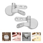  4 pcs Toilet Hinge Adjustable Toilet Bolts Nuts Washers Toilet Replacement
