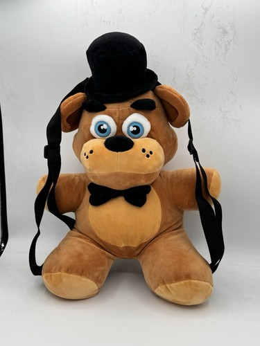 Freddy Fazbear FNAF five nights at freddy's hot topic plush backpack - Picture 3 of 12