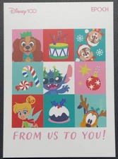 From Us to You 39 Disney 100 Card Epoch 2023 Japanese