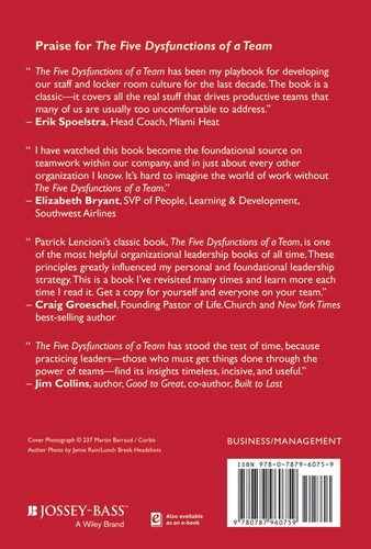 The Five Dysfunctions of a Team: A Leadership Fable, 20th Anniversary Edition - Picture 3 of 6