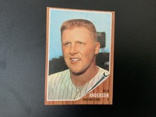 1962 TOPPS BASEBALL #557 BOB ANDERSON SP NM-MT
