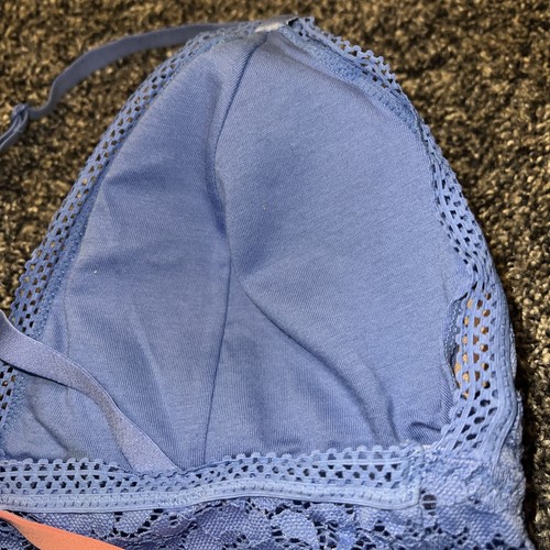 Xhilaration Spitzen-Bralette mit Crossback - Größe L orange und blau 2 Stück neu - Bild 5 von 7