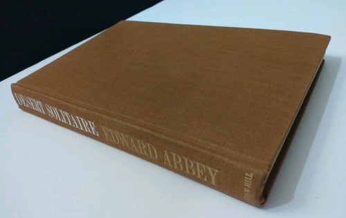 Desert Solitaire by EDWARD ABBEY~First Edition 1968 1st Edition Hardback DJ - Picture 8 of 16