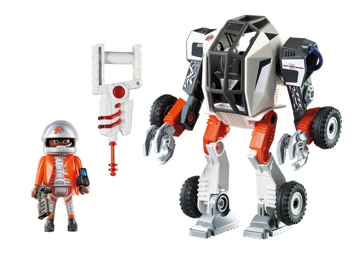 PLAYMOBIL 9251 MECH Roboter T.E.C.'s TOP AGENTS Transformationsfunktion SELTEN