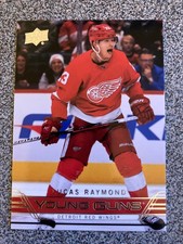 2021-22 Upper Deck Young Guns Retro Lucas Raymond Rookie #T-100 Detroit Red