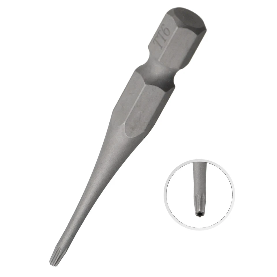 High Quality Material Screwdriver Bit Hand Tool Hex Shank T6-T40 1/4 Inch - Image 3 of 4