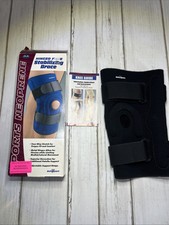 FLA Orthopedic Hinged Stabilizing Knee Brace Size Medium Black