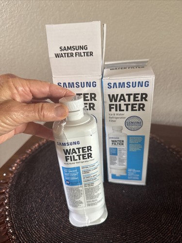 2 PACK Genuine Samsung DA97-17376B HAF-QIN/EXP REFRIGERATOR Water Filter NEW,US - Picture 2 of 3