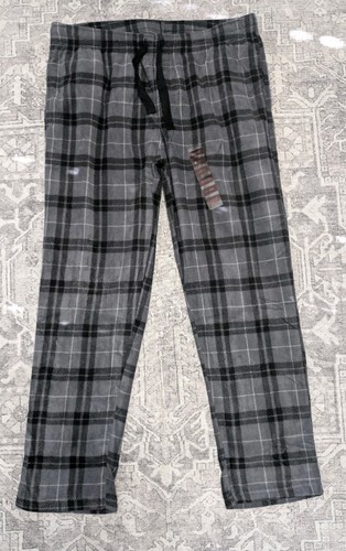 Berkeley Jensen Lounge Hose XL kariert Luxus Freizeit Schlafanzug Taschen Fleece  - Bild 2 von 5