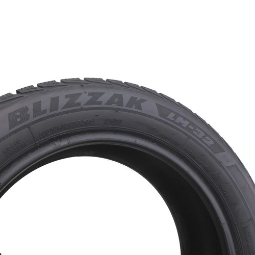 4 X BRIDGESTONE 205/55 R16 91H Blizzak LM-32 Neumáticos De Invierno 2012 7-8mm - Imagen 7 de 8