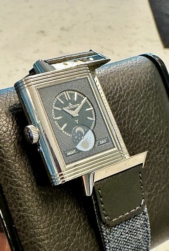 JLC Jaeger-LeCoultre Reverso Tribute Moon Q3958420 Tag Nacht GMT Mondphase - Bild 13 von 21