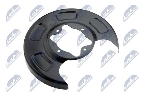 SPLASH GUARD BRAKE DISC HTO-HY-503 FOR HYUNDAI i10/II D3FA 1.1L G3LA 1.0L 3cyl - Picture 2 of 10