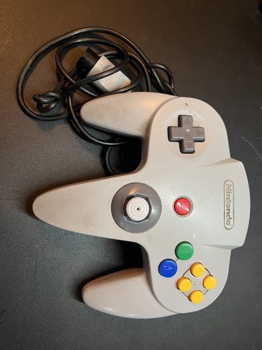 Nintendo 64 Controller OEM Platinum (Gray) – Untested / Sold As-Is - Picture 2 of 2