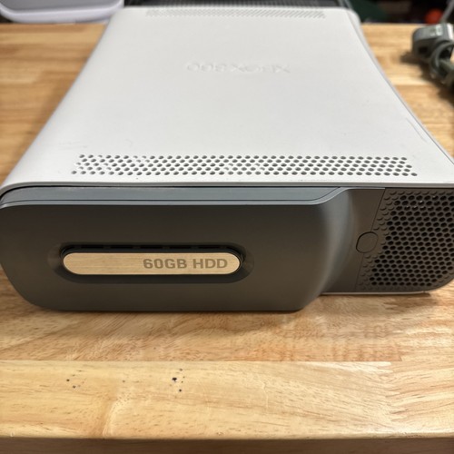 Official Microsoft Xbox 360 60GB Console & Wires! ~ Works Great! - Picture 6 of 11