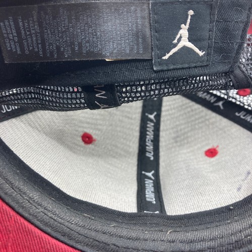 Nike Air Jordan 23 Poster Jumpman Mesh Snapback Hat Red 658381 - Picture 8 of 14