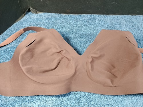 Knix Revolution V-Neck Bra XL Color: Sola Brown NWTs Adj Straps Hook & Eye - Picture 7 of 10