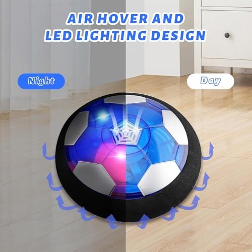 Hover Fußball Ball für Kinder, 2-in-1 Air Floating Fußball Spielzeug Set, Wiederaufladbar - Bild 6 von 7