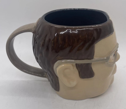 Universal Network Television Dwight Schrute 3D Gesicht Kopf große Tasse The Office SCHÖN! - Bild 5 von 7